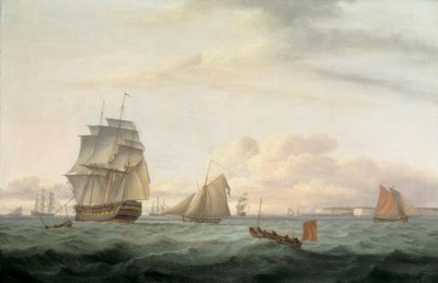Expedição ao porto de Ramsgate de Thomas Luny