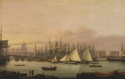 O Porto de Londres de Thomas Luny