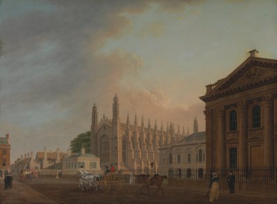 Parada do rei, Cambridge de Thomas Malton the Younger