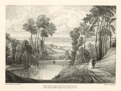 Vista, perto, a, rotunda, Woolwich, londres de Thomas Mann Baynes