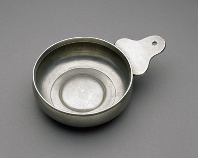 Porringer, c. 1793–1796 ou c. 1799-1824 (peltre) de Thomas Melville