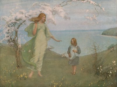 Uma visão da primavera, 1901, c1930. de Thomas Millie Dow