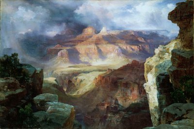 Um milagre da natureza de Thomas Moran