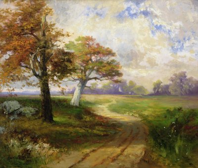 Cena de outono de Thomas Moran