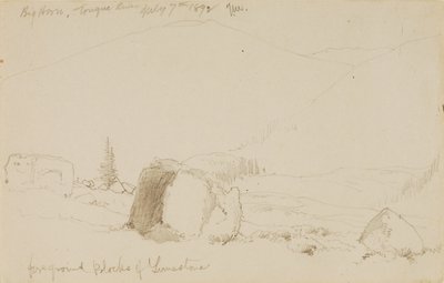 Big Horn, Rio Tongue de Thomas Moran