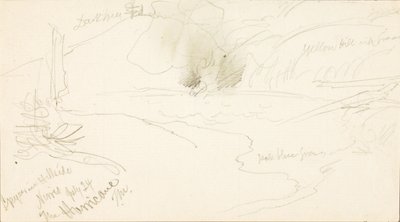 Géiser em Hillside, Norris, o Furacão de Thomas Moran