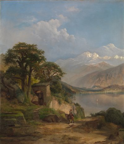 Lago Como, 1867 de Thomas Moran