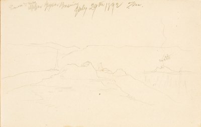 Leoa e filhotes, Bacia do Geyser Superior de Thomas Moran
