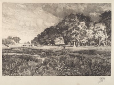 Paisagem de Long Island de Thomas Moran