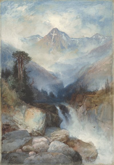 Monte da Santa Cruz de Thomas Moran