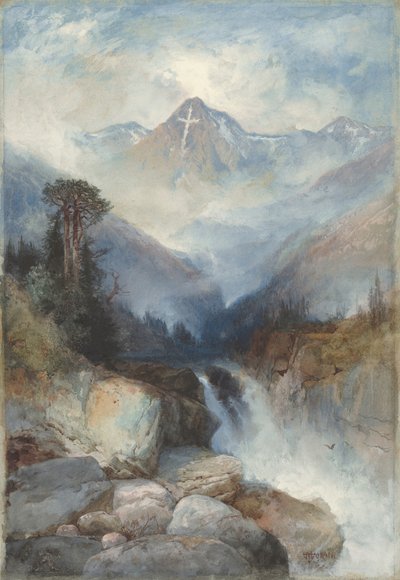 Montanha da Santa Cruz de Thomas Moran