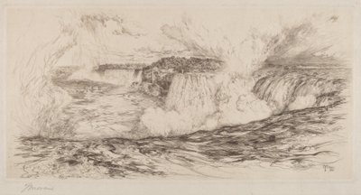 Niagara—do lado canadense de Thomas Moran
