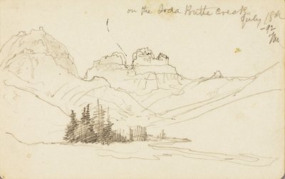 No Soda Butte Creek de Thomas Moran
