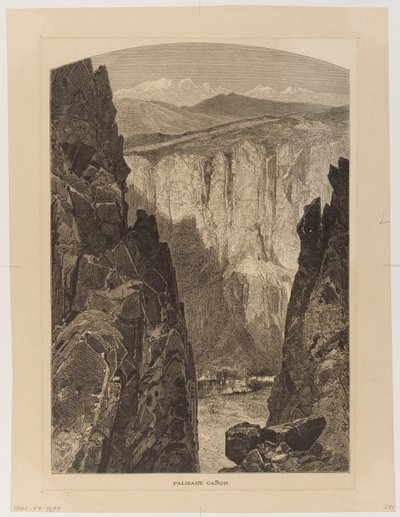 Cânion Palisade de Thomas Moran