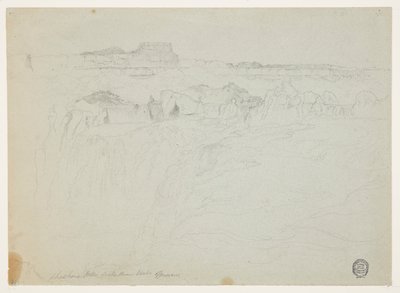 Shoshone Falls, Rio Snake, Idaho de Thomas Moran