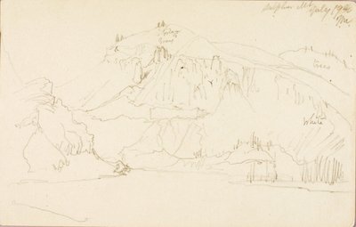 Montanha de enxofre de Thomas Moran