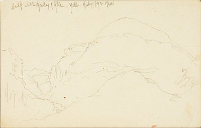 Monte Sulphur, Yellowstone de Thomas Moran