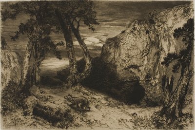 O Coiote - Arizona de Thomas Moran