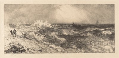 O mar muito retumbante de Thomas Moran