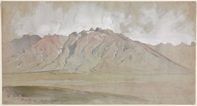 A cordilheira de Ruby, Nevada de Thomas Moran