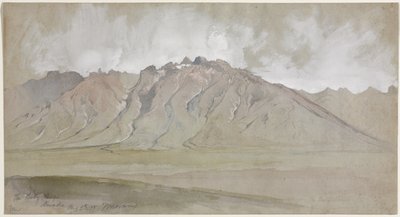 A cordilheira Ruby, Nevada de Thomas Moran
