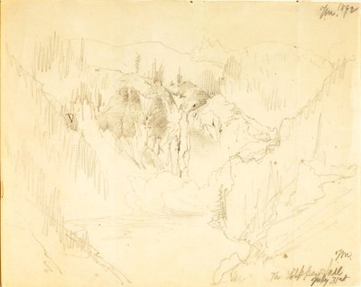 A queda superior de Thomas Moran