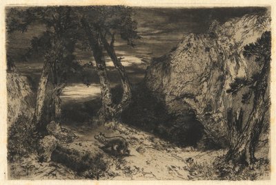 Crepúsculo no Arizona de Thomas Moran
