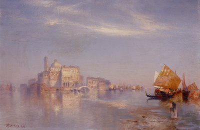 Vista de Veneza de Thomas Moran