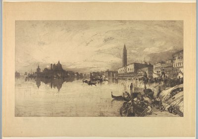 Vista de Veneza do Grande Canal de Thomas Moran
