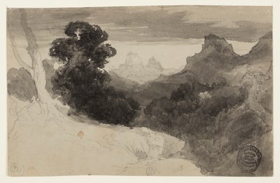 Vista dos Tetons, Wyoming de Thomas Moran
