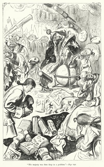 Ilustração para Gullivers Travels de Jonathan Swift (gravura) de Thomas Morten