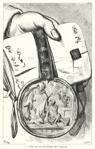 Ilustração para Gullivers Travels de Jonathan Swift (gravura) de Thomas Morten