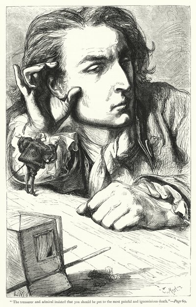 Ilustração para Gullivers Travels de Jonathan Swift (gravura) de Thomas Morten