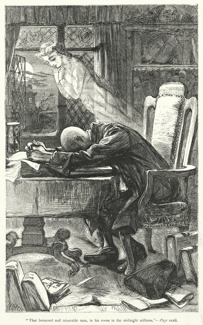 Ilustração para a vida de Jonathan Swift (gravura) de Thomas Morten