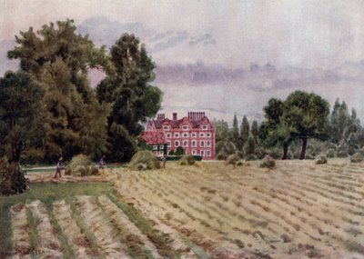 Kew Gardens: O Palácio (cor litho) de Thomas Mower Martin