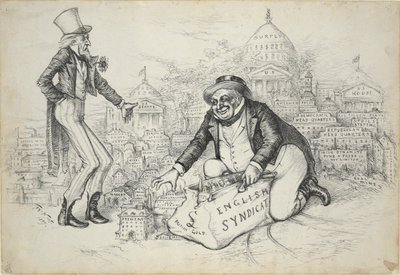 Sindicato Inglês (British Gold) de Thomas Nast
