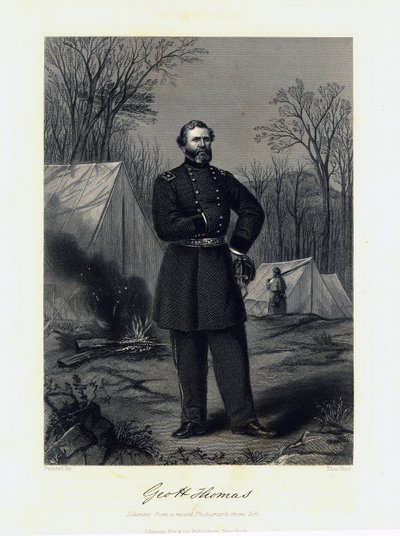 "General George H. Thomas" (União) de Thomas Nast