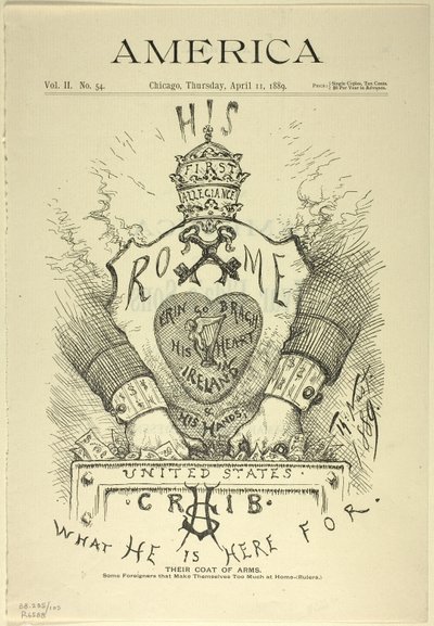O brasão deles de Thomas Nast