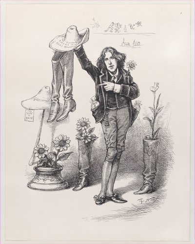 Wilde sobre nós. Algo para viver até na América, 10 de junho de 1882., 10 de junho de 1882. de Thomas Nast