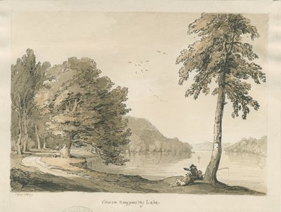 Biddulph Moor - The Bride-Stones: gravura de Thomas Peploe Wood