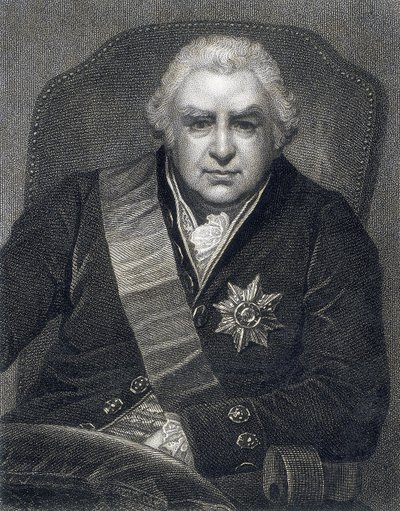Joseph Banks, presidente da Royal Society PRS, botânico, 1800 de Thomas Philips
