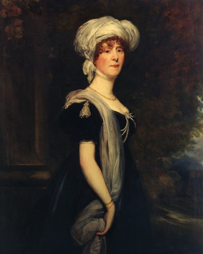 Retrato de Frances, esposa de Hugh, 2º Duque de Northumberland (óleo sobre tela) de Thomas Phillips