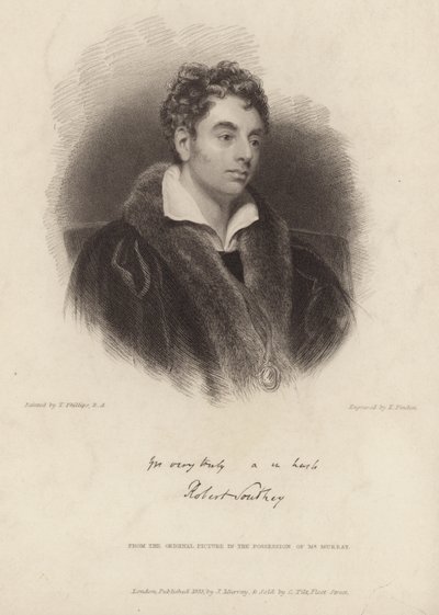 Retrato de Robert Southey de Thomas Phillips