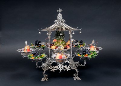 Chinoiserie eperge de Thomas Pitts