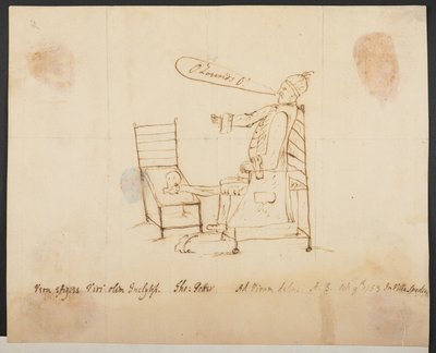 Autorretrato de Thomas Potter, deputado, Add MS 30867 f.92 de Thomas Potter