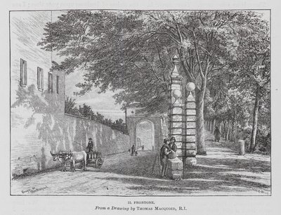 Il Frontone (gravura) de Thomas Robert Macquoid