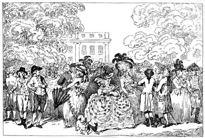 1784, ou as Modas do Dia, 1784. de Thomas Rowlandson