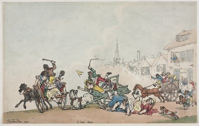 Uma Corrida de Carrinhos de Thomas Rowlandson