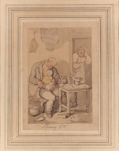 Um Sono Sonolento de Thomas Rowlandson