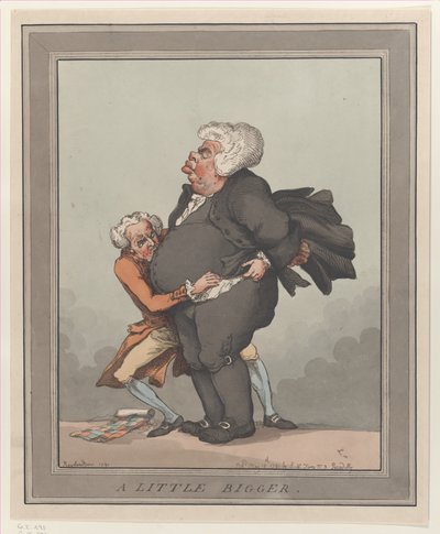 Um pouco maior, 18 de maio de 1791., 18 de maio de 1791. de Thomas Rowlandson